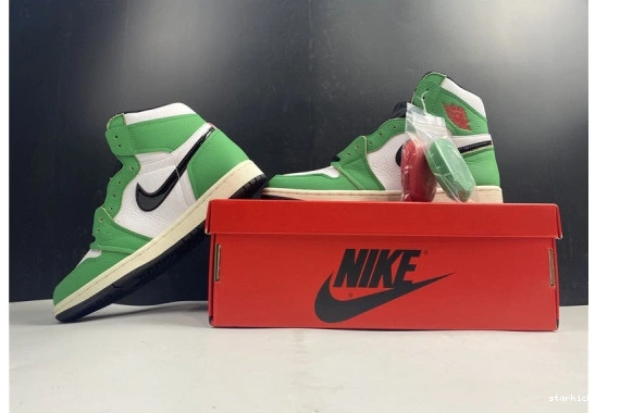 DB4612-300 - DB4612-300 Green Jordan Retro Lucky High Air 1 0808